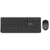 Everest KM-6176 Offıcal Siyah Kablosuz Combo Q Multimedia Klavye + Mouse Set