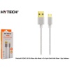 Hytech Portta HY-X240 1M 3A Micro Usb Kılıflı Gri Data + Şarj Kablosu