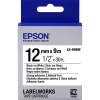 Epson LK-4YBW Strong Siyah Üzeri sarı 12MM 9Metre Etiket