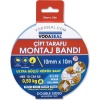 Vodaseal Çift Taraflı Montaj Bandı 10X10mt Kablo Kanalları İçin