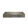 Tenda TEF1118P-16-150W 16 Port Poe+ 10-100 Switch Çelik Kasa Rack Mount