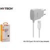 Hytech HY-XT60T 20W Quick 3.0 Type USB-C Beyaz Kablo + Ev Şarj Adaptör