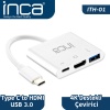 Inca Ihtc-02tx  Type C To HDMI - Usb 3.0 4K Destekli Çevirici