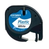 Dymo S0721660 Letratag Plastik Etiket 12 mm X 4 Metre Beyaz 91201