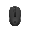 HP 150 240J6AA Siyah Kablolu Optik Kablolu Mouse 1600 DPI Optik Sensörlü