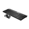 A4 Tech Fstyler FB2535C Gri Bluetooth+2.4G Nano Fn Multimedya Klavye Şarjlı Mouse Set
