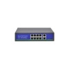 SPY SP-10120PLDE 8 Port PoE + 2 Port uplink 250m AI Aktif PoE Switch- Dahili Power