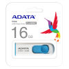 Adata C008-16GB 16GB USB2.0 Classic (White + Blue) Flash Bellek