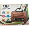 Everton Rt-871bt Bluetooth Fm-Usb-Tf Card-  Şarjlı Nostaljik Radyo