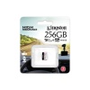 Kingston SDCE-256GB 256GB microSDXC Endurance 95R-45W C10 A1 UHS-I Card Only Hafıza Kartı