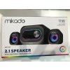 Mikado Md-511 5w+3wx2 Usb Rgb Ledli 2+1 Gaming Speaker (11 W)