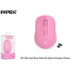 Everest SM-300 Usb Rose Gold 4D Optik Süper Sessiz AAlkalin Pil Kablosuz Mouse