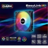 Dark DKCF1200AW Easylink Siyah Addressable RGB 1X12cm Fan beyaz