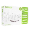 Everest EWR-F303 300Mbps 2.4GHz 3x5dBi Anten 1xWAN 3xLAN Repeater+AP+WISP Destekli Wireless Router