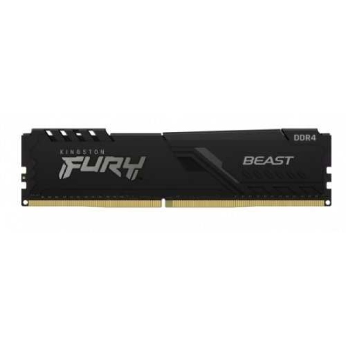 Kingston Fury Beast 8GB (1x8GB) DDR4 3200MHz CL16 KF432C16BB-8 Siyah Gaming Ram (Bellek)