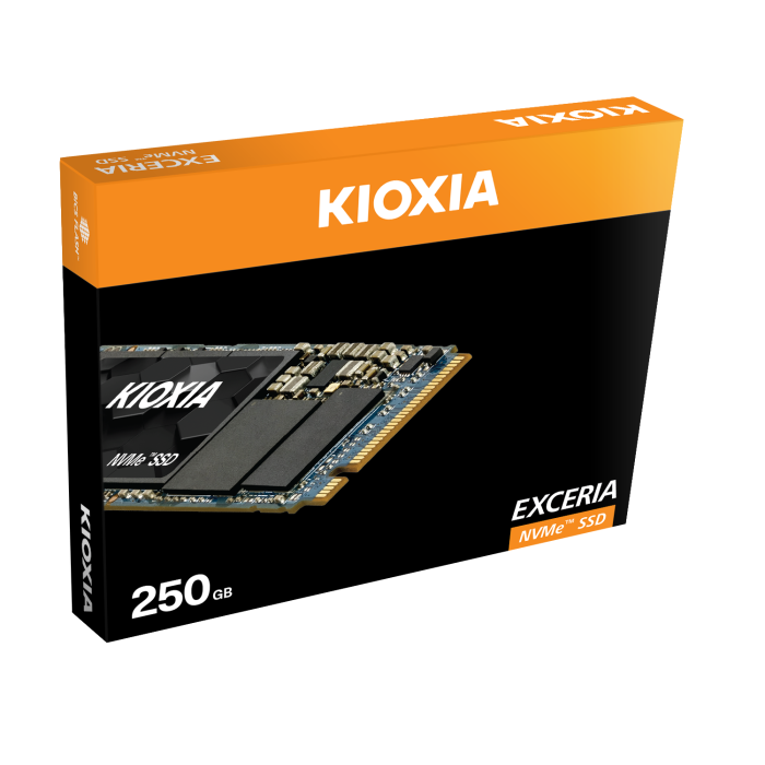 Kioxia 250Gb Exceria Nvme 1700Mb-1200Mb-S M2 Pcıe Nvme 3D Nand Ssd (Lrc10Z250Gg8) Harddisk