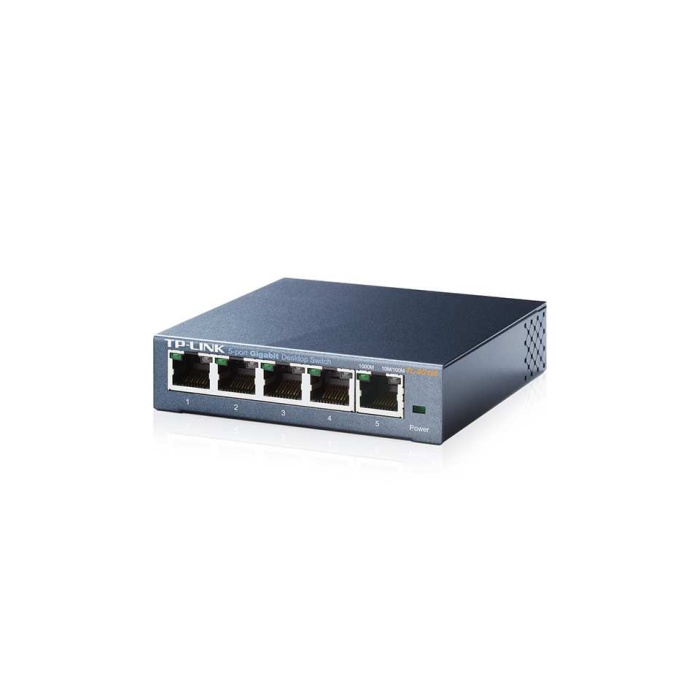 Tp-Link TL-SG105 5 Port 10-100-1000 Mbps Switch Çelik Kasa