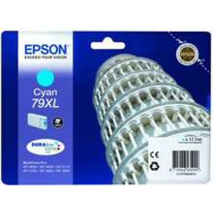 Epson WP5110-5190 Cyan Mavi Yüksek Kapasite Mürekkep Katuş T79024010