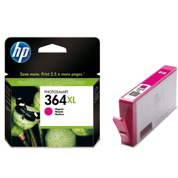 HP 364XL Magenta Kırmızı Yüksek Kapasite Kartuş CB324EE