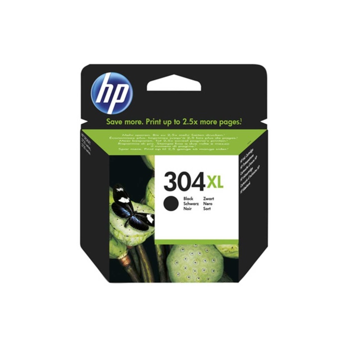 HP 304XL Black Siyah Yüksek Kapasiteli Kartuş N9K08AE