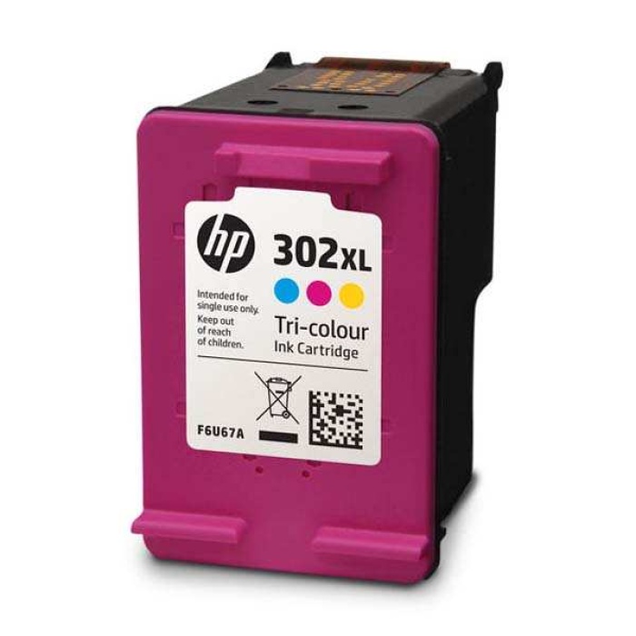 HP 302XL Color Renkli Kartuş F6U67AE