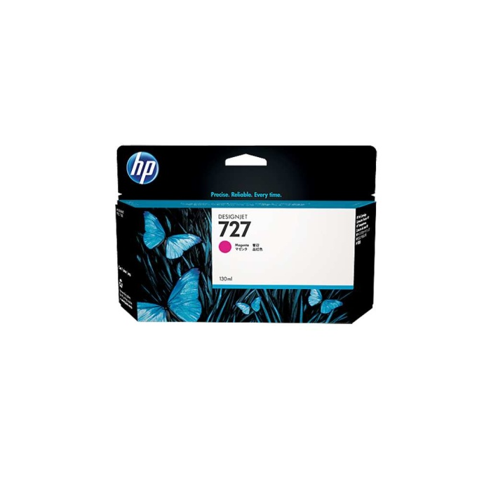 HP 727 Magenta Kırmızı 130ML Plotter Kartuşu B3P20A