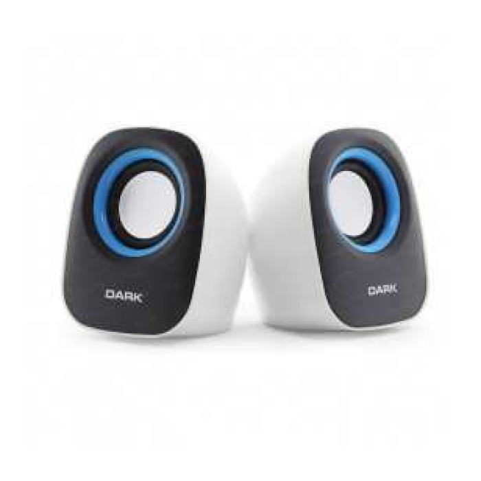 Dark  DK-AC-SP100 Beyaz 1+1 Multimedia USB Speaker