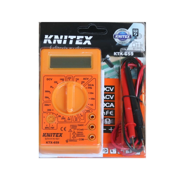 Knitex KTX-659 Dijital Avometre