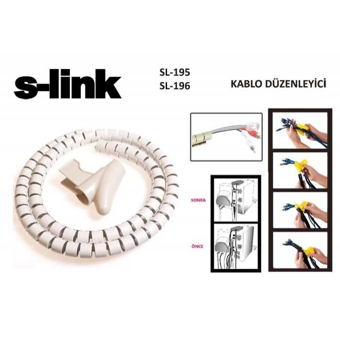 S-link SL-195 22mm 20mt Kablo Toplayıcı