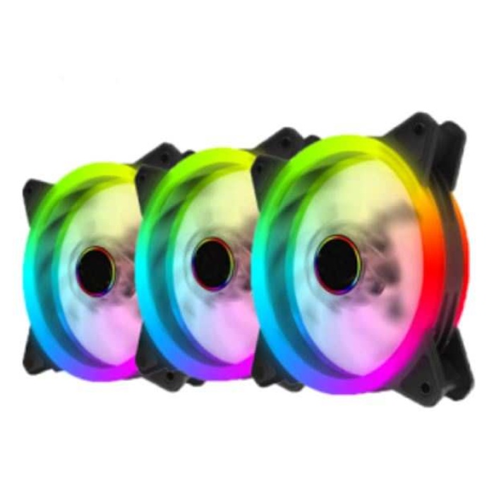 Dark DKCF1200A Easylink Siyah Addressable RGB 1X12cm Fan siyah