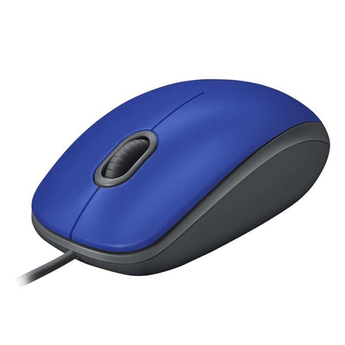 Logitech 910-006758 M110 Mavi Silent (Sessiz) Kablolu Optik USB Mouse