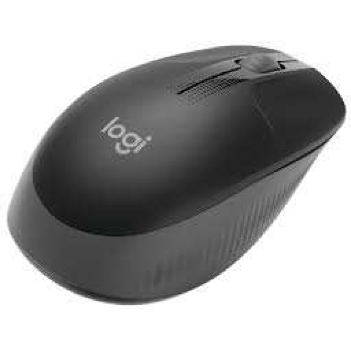 Logitech 910-005905 M190 Kömür Siyahı Büyük Boy Kablosuz Mouse Optik 1000 Dpı Buton