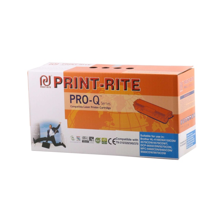 Print-Rite Brother Tn-340C Mavi Muadil Toner HL-4150-4570 DCP-9055 MFC-9460-9970