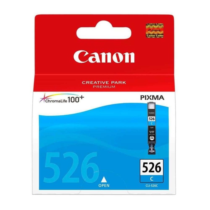 Canon CLI-526C Cyan Mavi Mürekkep Kartuşu IX6550 MG5150-5250-5350 MX715-885-895