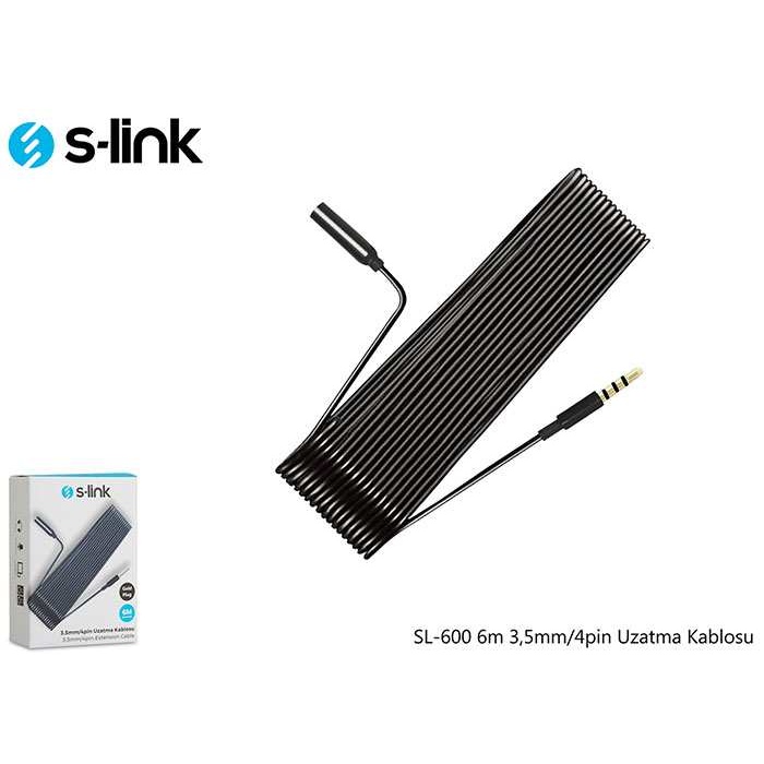 S-link SL-858 1.5m Stereo Uzatma Kablosu