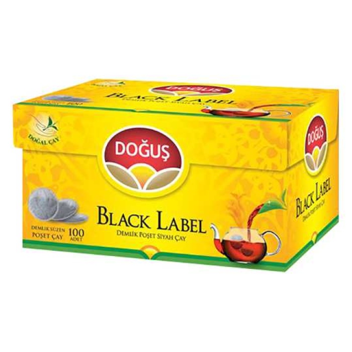 Doğuş Black Label Demlik Poşet Çay 48x3.2 gr