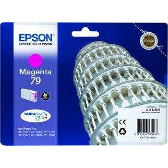 Epson WP5110-5190 Magenta Kırmızı Mürekkep Katuş T79134010