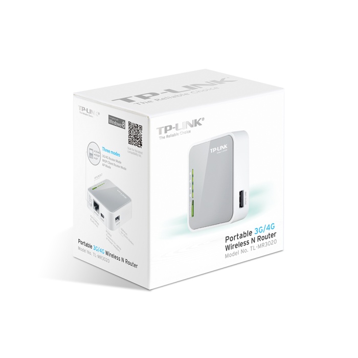 Tp-Link TL-MR3020 3G-4G Portatif Kablosuz Router