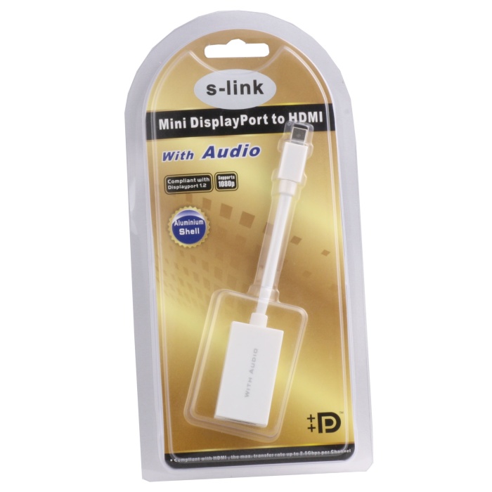 S-link SL-MD75 Mini Display Erkek To Hdmı Dişi Çevirici