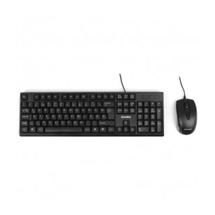 Dark DK-AC-KM1020F Türkçe F Kablolu Ofis Klavye & Mouse Set