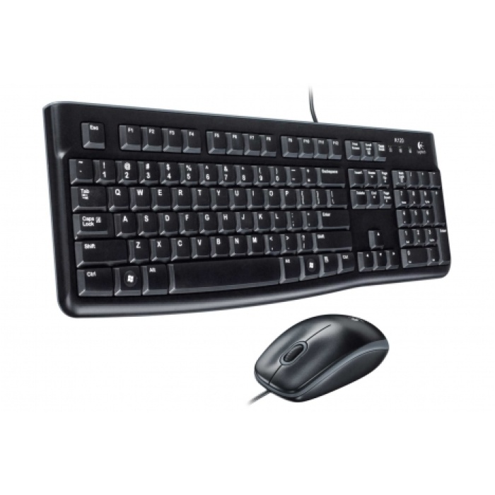 Logitech 920-002560 MK120 Q Usb Standart Kablolu Klavye Mouse Set