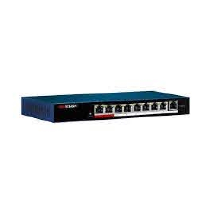 Hikvision DS-3E0109P-E-M 8 Portlu 10-100 Fast Ethernet Switch- 8 Port Poe 60W