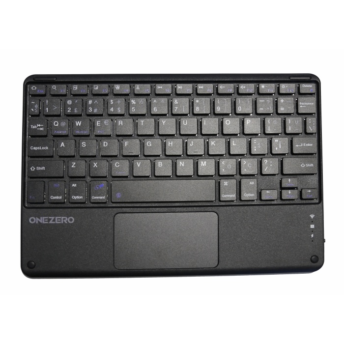 Onezero No:103 Black Bluetooth Touch PAD li Klavye Slim