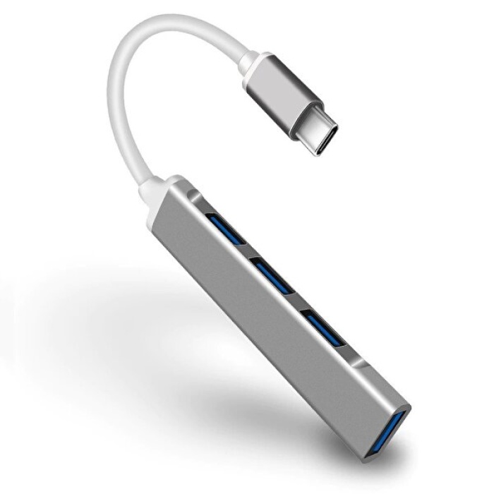 Daytona C-809 Macbook Uyumlu Type-C to 4 USB 3.0 Çevirici