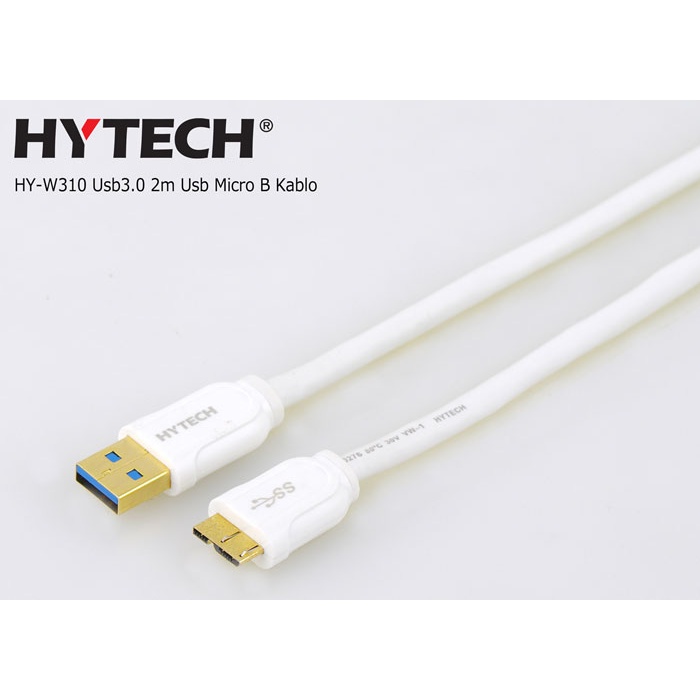 Hytech HY-W310 Usb3.0 2m Usb Micro B Note3-S5 + Harddisk Kablo