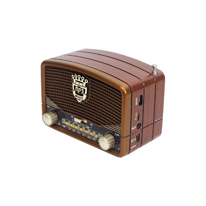 Everton RT-1018 Bluetooth USB-SD-FM Nostaljik Radyo Şarjlı