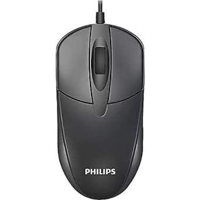 Philips M105 SPK7105 Kablolu Mouse Dpı1000 1,5mt Kablo Uzunuluğu (3 Milyon Tıklama Ömrü)