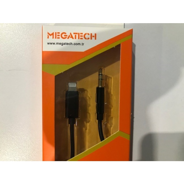 Megatech Jh-023 Ligtning to 3.5 Aux Audio Kablo