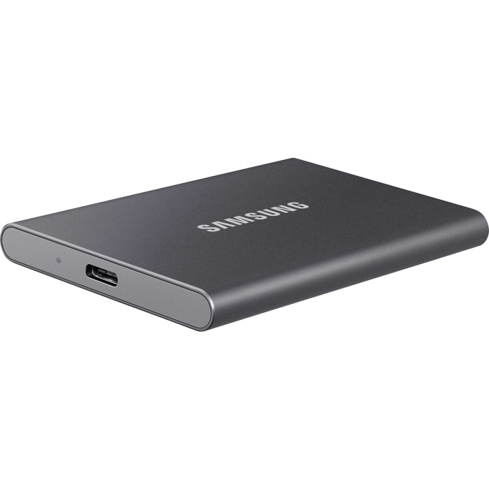 Samsung 500GB T7 1050MB-1000MB-s USB3.2 Taşınabilir SSD Siyah MU-PC500T-WW