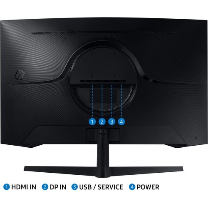 Samsung 32 Odyssey G5 LS32AG550EUXUF 1ms 165 Hz VA WQHD (DP+HDMI) Freesync Premium Curved Monitör